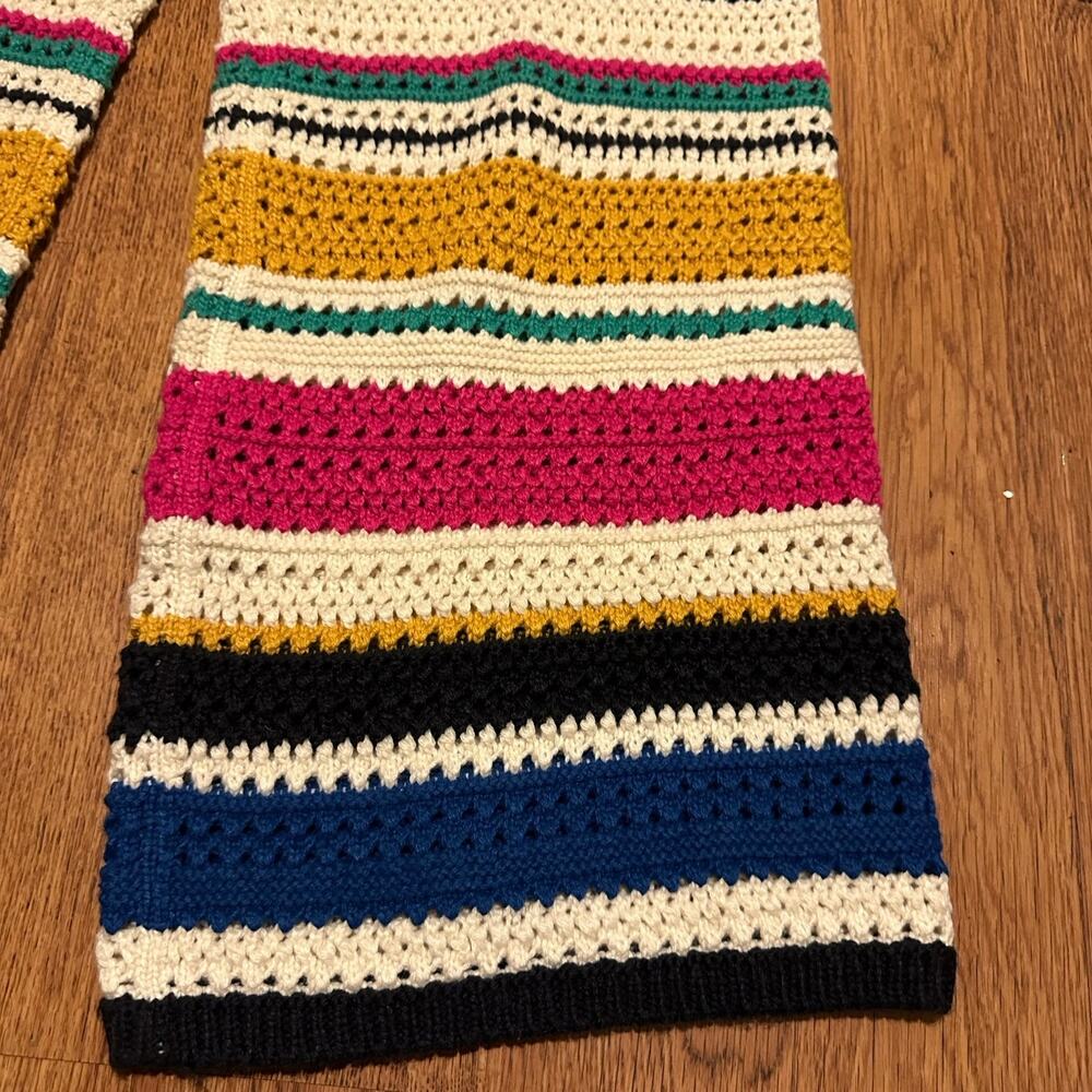 Zara Multicolor Striped Knit pants - Picture 6 of 11